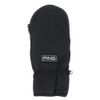 Pin Ping Gloves Quartz Heat Mitten Gloves Ambidextrous, Black