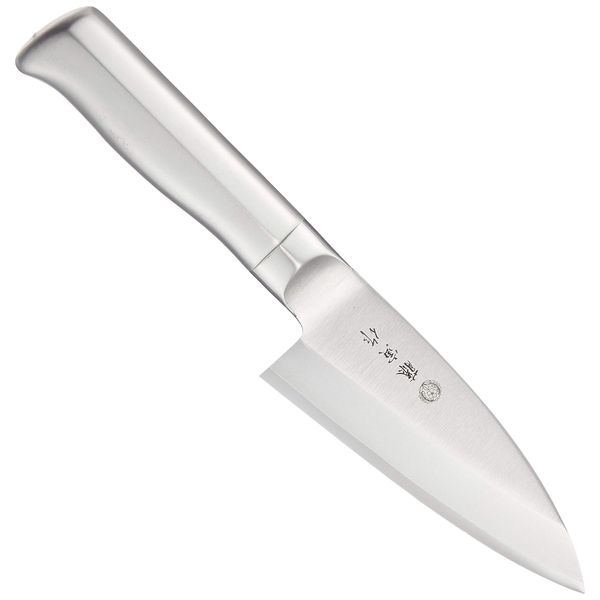 Fujitorasaku FU-633 Small Blade, 4.1 inches (105 mm), Made in Japan, Cobalt Alloy Interrupted Steel, Single Blade, For Small, Thin Fish, All Stainless Steel, Dishwasher Safe, DP Cobalt Alloy Steel 2-Ply Composite