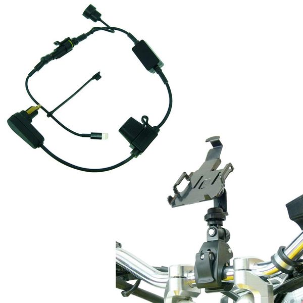 High Power Hella/DIN Quick Fix Bike Motorcycle Phone Camera Mount for Apple iPhone 6S (4.7")