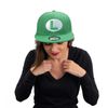 True Heads Luigi Green Snapback Baseball Cap
