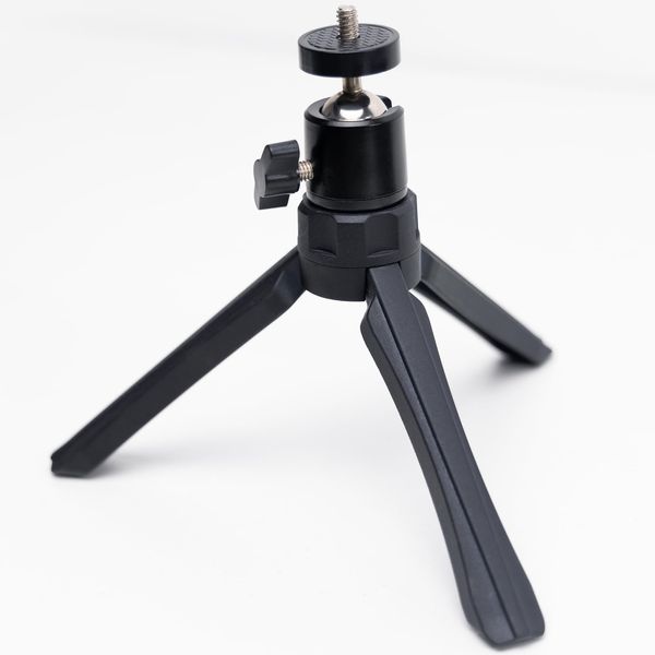 Mini Tripod, Desktop Stand,Portable Tripod,Compact Tripod with 1/4" Screw, with 360° Tripod Ball Head, Suitable Cameras,Webcams,Ring Light