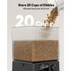 Automatic Cat Feeder for 2 Cats, 20 Cups/5L Automatic Cat Food Dispenser for Sma