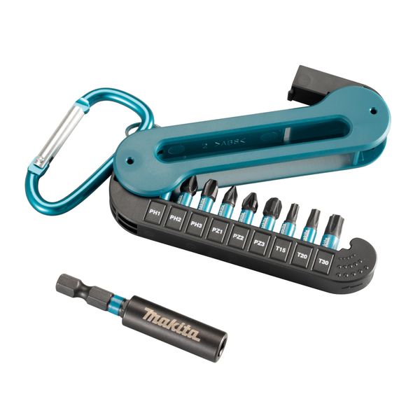 Makita E-12005 10 Piece 25mm Impact Black Bit Set