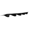 Car Rear Lip Bumper Diffuser Shark Fin Spoiler Wing For Dodge Charger SXT SRT RT
