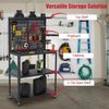 Garage Workbench with Pegboard 32" Adjustable Workshop Tool Organizer Work Table