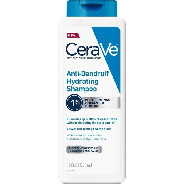 CeraVe Anti-Dandruff Hydrating Shampoo 12oz