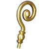 Boland 56607 Santa Claus Stick, Gold, 36 (EU)