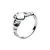 Heritage Women's Sterling Silver Celtic Irish Claddagh Ring, Silver, Q