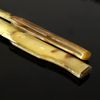 Yak Horn Foldable Beard Combs for Men Pocket Fine Tooth Mustache Combs Small Portable Folding Hair Bangs Comb for Women Girls
