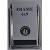 BUILDINGSIGNS.COM Elevator Certificate Notice Frame 6X9 (Aluminium, Card Size 6X9, Front Insert)
