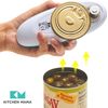 Electric Can Opener: Kitchen Mama Portable Battery Powered Automatic Smooth NEW