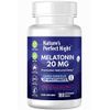 Melatonin 20mg Natural Sleeping Aid Berry Flavor 180 Quick Dissolve Tablets