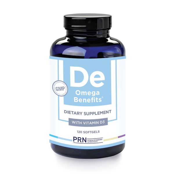 PRN De Dry Eye Omega 3 Fish Oil –Support for Eye Dryness - 2240mg EPA & DHA Supplement in Natural Triglyceride Formula – Original Formula for Healthy Eye Care-4 Serving per Day, 1 Month Supply