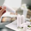 BOSMIOW 8 Packs Roll On Deodorant Bottles 1.7oz/50ml Empty Deodorant Containers Plastic Rollerball Bottles Refillable Roller Container For Homemade Natural Deodorant