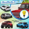 Coolballs Cool Bright One Yellow Light Bulb Car Decor Antenna Topper Auto Accessory