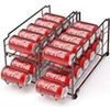 Bronze Can Dispenser Rack Holds 12 Standard Cans Stackable Slim Design