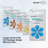 Power One Size 675P Implant Plus Cochlear Hearing Aid Batteries (6 Cells)