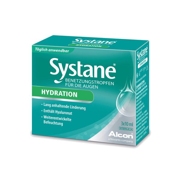 Systane HYDRATION Augentropfen, 3 x 10 ml