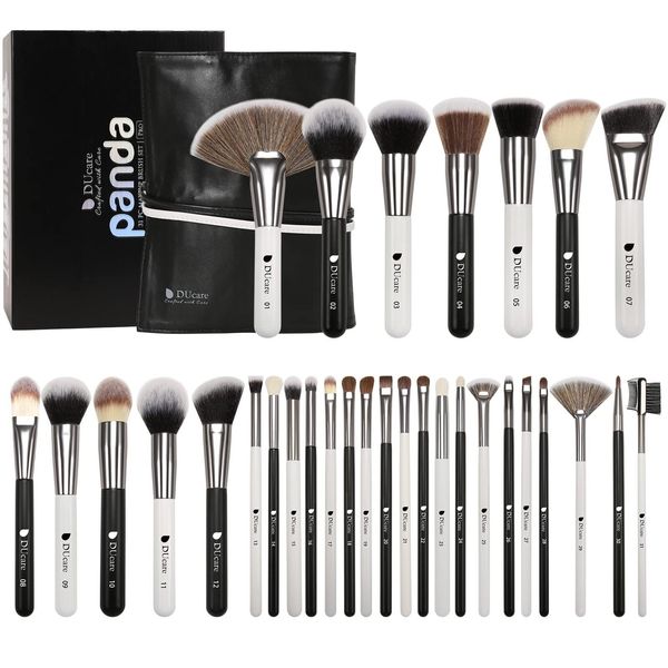 DUcare Professional Makeup Brushes Panda Series Makeup Brush Set Valentines D...