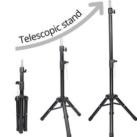 AliLeader 55 Inch Wig Stand Tripod Mannequin Head Stand Heavy Duty Wig  Stand Tripod with Head Wig Head Stand for Styling Wig Head Stand with  Mannequin