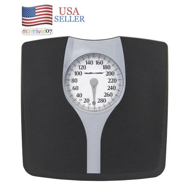 Health-o-Meter Full View Analog Dial Display Bathroom Scale Accurate to 330 lbs.