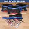WORKPRO 3 Pack 12" Tool Pouches Heavy-Duty Small Tool Bag Utility Pouch w/Zipper