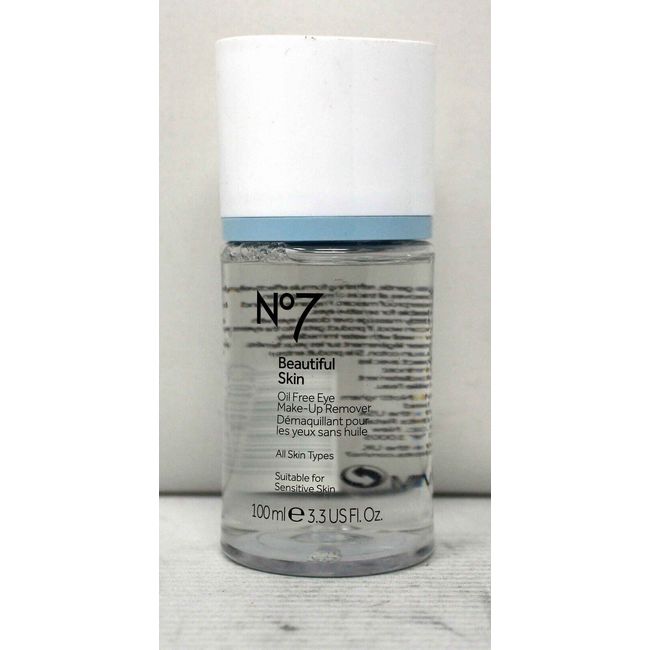 No7 Beautiful Skin Oil Free Eye Make Up Remover All Skin Types 100 ml