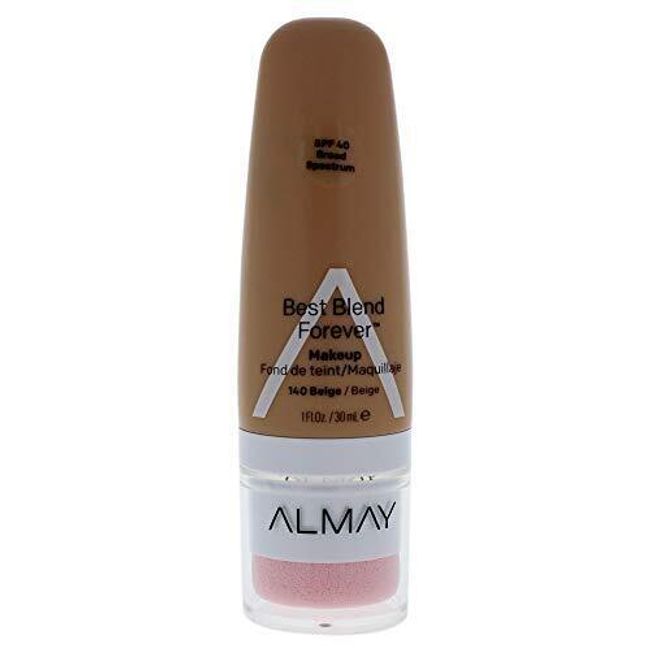 Almay Best Blend Forever Foundation, Beige, 1 fl. oz, SPF 40 Broad Spectrum