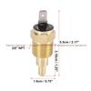 190'F 3/8" NPT DEGREE ELECTRIC COOLING FAN THERMOSTAT TEMPERATURE SENSOR SWITCH