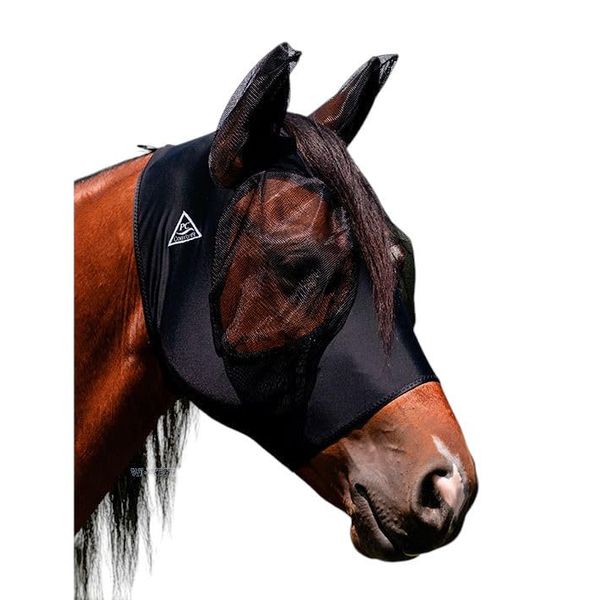Comfort Fit Fly Mask Black Cob/Thoroughbred