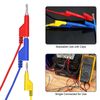 30pcs Multimeter Test Lead Set 4mm Banana Plug Alligator Clips Probes Wire Tool
