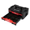 CRAFTSMAN VERSASTACK System 17in 2-Drawer Black Plastic Tool Box