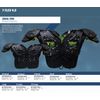 Schutt Y-Flex 4.0 Shoulder Pads, Football, Black, Large