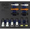 BGS 9520 | Tool Tray 1/6: Fuel Pipe Sealing Plug Assortment | 12 pcs.