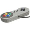 SNES Retro Replacement Controller Gamepad - SNES Gaming Joypads Gamepad - Suitable for SNES Only NEW Replacement Controller - By TRIXES grey