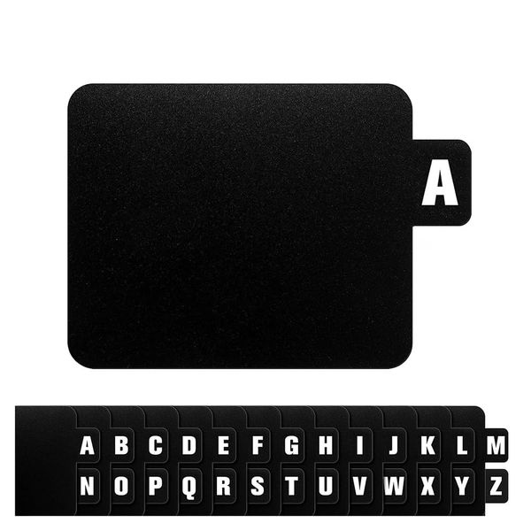 zilitol 26 Pcs Vinyl Record Dividers DVD Alphabetical Dividers A-Z Alphabetical Dividers Vinyl Record Organizer with Alphabet