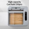 Automatic Toothpick Dispenser Holder, Pop-Up Smart Sensor Toothpick Box, Toothpick Container Storage Box for Home Office Restaurant