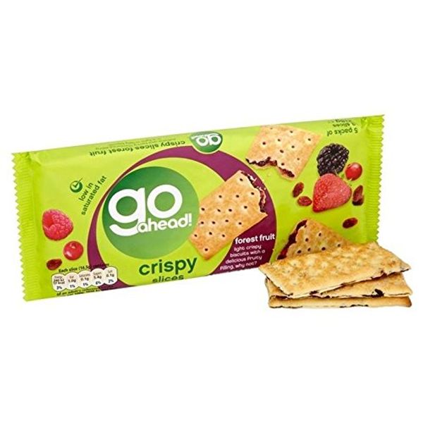 Go Ahead Crispy Fruit Slice Forest Fruit 5 per Pack - Pack of 2