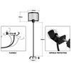 Audibax The Shield – Dynamic and Condenser Microphone Screen – Anti-Pop and Wind Filter – Simple Installation – Shield Design – Universal Microphone Filter