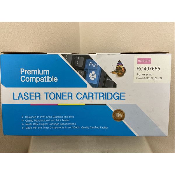 Premium Compatible Laser Toner Cartridge  Magenta RC407655