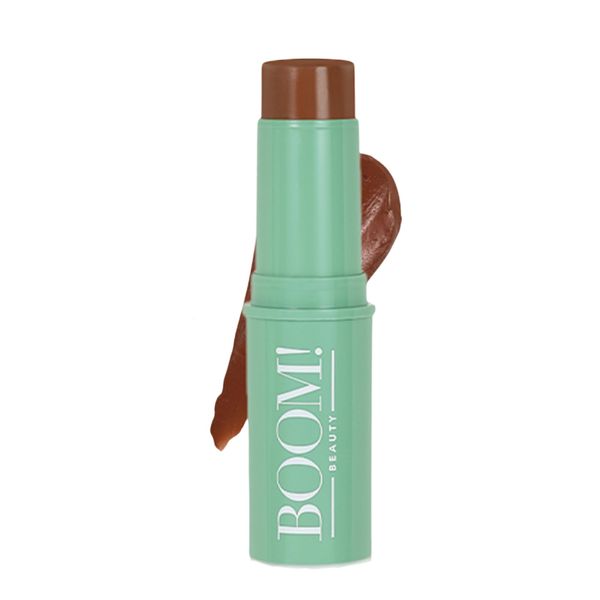 BOOM Beauty Boom Stick Bronzer: 3-in-1 Cream Blush Stick for Eyes, Lips & Cheek, Long-Wearing Blendable & Building Color Vegan Lipstick Pen for All Skin