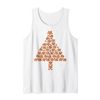 Gingerbread Cookie Christmas Tree Tank Top
