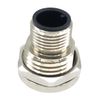 Sensor Cord, Plug, 4POS, M12, Panel, Sensor Connectors, Qty.1 | MPM12-SSP-4AFP