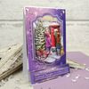NMNGB Winter Wishes Decoupage Paper Book, 72 Sheets, Red, Rectangular, Premium Glossy Finish