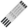Imprinted Schmidt easyFLOW9000 Ballpoint Refill- Black Ink, Medium Tip 1.0mm - Pack of 4