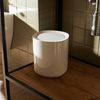 Alessi Birillo | PL10 W - Design Bathroom Waste Bin, White