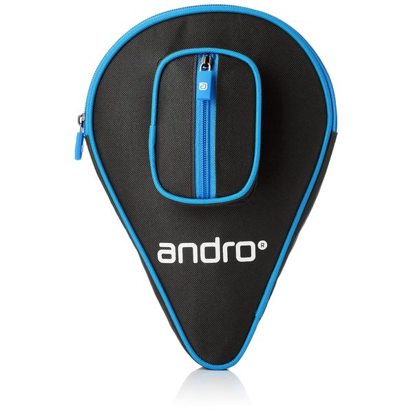 andro 412021 Table Tennis Racket Case, Basic SP Case II, Black x Blue