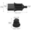 QWORK® Oil Drain Plug, Oil Drain Plug Removal Tool, Compatible with VW, Golf