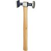 KS Tools Coarse Flat Round/Square Bumping Hammer