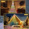 Christmas Tree String Lights 160 LED Waterfall Color Changing for Indoor Outdoor